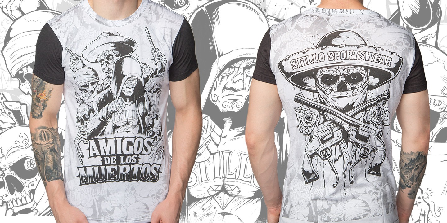 T-Shirt «Amigos de los Muertos»