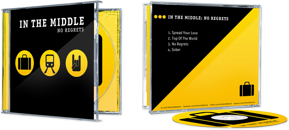 CD's front and back covers